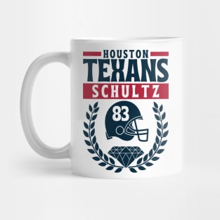 Houston Texans Schultz 83 American Football Mug